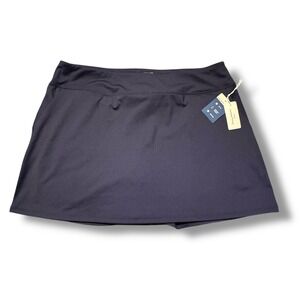 Tommy Bahama Golf Women's‎ Navy Blue Skort  Built-in Shorts UPF 50 Quick Dry XL